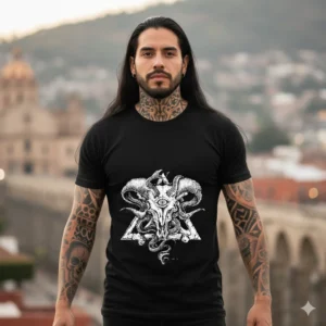 Camiseta Kraneo Chivo Serpientes Br